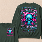 Grumpy Old Bitches Club Lifetime Member No Rules. No Filters. Don't Test Me Custom Your Year Sweatshirt