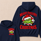Merry-Fuck Off Christmas  Boomer Est. Year T-shirt Hoodie