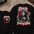 I'm Not A Princess. I'm The Fucking Queen Custom Your Year Sweatshirt