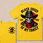 Custom Your Year Black Sheep Of My Family T-shirt
