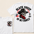 Custom Your Year Black Sheep Of My Family T-shirt
