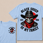 Custom Your Year Black Sheep Of My Family T-shirt