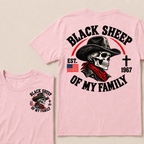 Custom Your Year Black Sheep Of My Family T-shirt