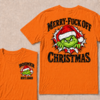 Merry-Fuck Off Christmas  Boomer Est. Year T-shirt
