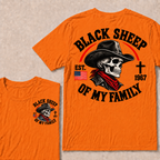 Custom Your Year Black Sheep Of My Family T-shirt