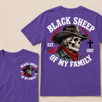 Custom Your Year Black Sheep Of My Family T-shirt