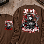 I'm Not A Princess. I'm The Fucking Queen Custom Your Year Sweatshirt