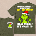 Boomer EST.Year Oh I Pissed You Off? Suck It Up But I Got Caught I'm An Asshole It's What I Do T-shirt