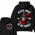 Custom Your Year Black Sheep Of My Family  Hoodie