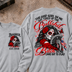 The Good Girl In Me Got Tired Of The Bullshit So The Bitch In Me Came Out To Play Custom Your Year Sweatshirt