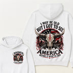 I May Be Old But I Got To See America Before It Went To Shit Boomer Est Year Hoodie