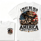 I May Be Old But I Got To See America Before It Went To Shit Generation X Est. Year Tee