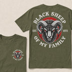 BLACK SHEEP OF MY FAMILY Custom Est.Year T-Shirt