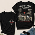 My Give A Damn Is Broken V-Neck T-Shirt