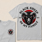BLACK SHEEP OF MY FAMILY Custom Est.Year T-Shirt