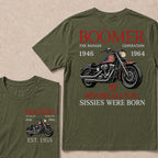 Boomer The Badass Generation Motorcycle rider Custom EST.Year T-shirts