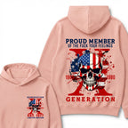 PROUD MEMBER OF THE FUCK YOUR FEELINGS 1965 1980 GEN X Custom Your Year Hoodie