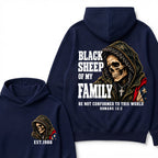 Black Sheep Of My Family Be Not Conformed To This World Romans 12:2 Est. Year Hoodie