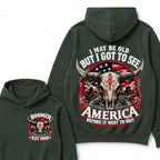 I May Be Old But I Got To See America Before It Went To Shit Boomer Est Year Hoodie