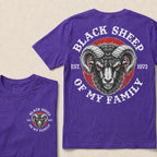 BLACK SHEEP OF MY FAMILY Custom Est.Year T-Shirt