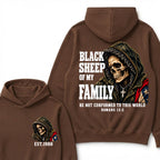 Black Sheep Of My Family Be Not Conformed To This World Romans 12:2 Est. Year Hoodie